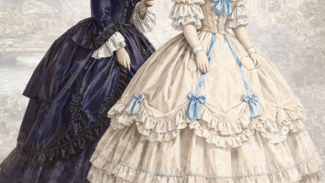 Der Aufstieg der Krinoline Wie die viktorianische Mode die gigantischen Röcke der 1850er Jahre erschuf