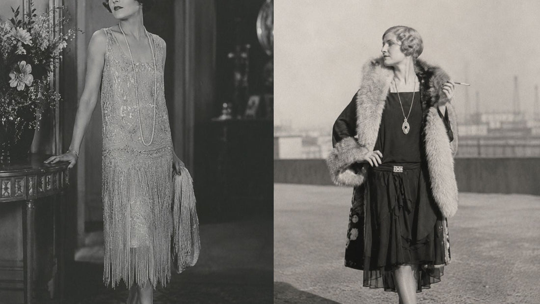 Die Abendmode der 1920er Jahre – Perlen, Fransen und die neue Eleganz