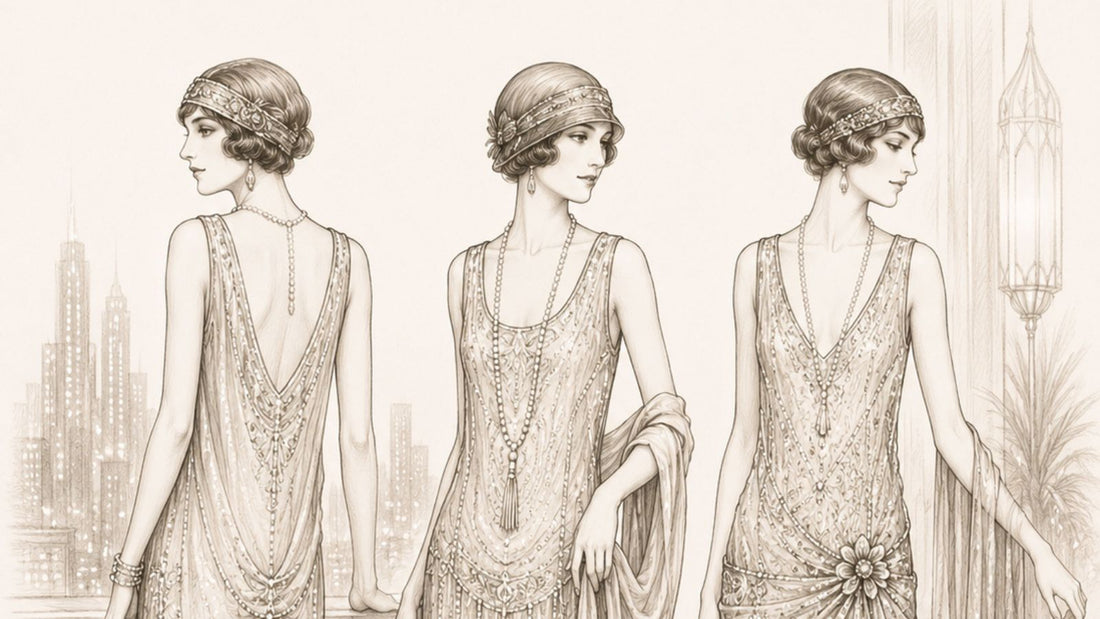 Mode um 1920–1923 Wie sich die weibliche Silhouette nach der Edwardianischen Zeit veränderte