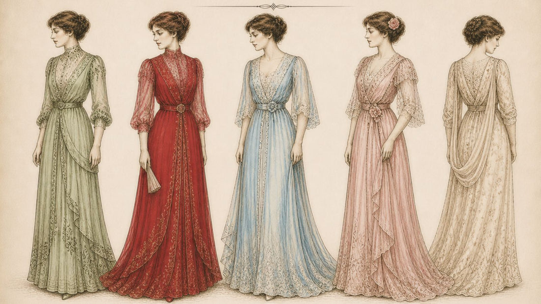 Mode um 1912: Tunika, Bluse, Kostüm und Mantel – die neue Garderobe einer Übergangszeit