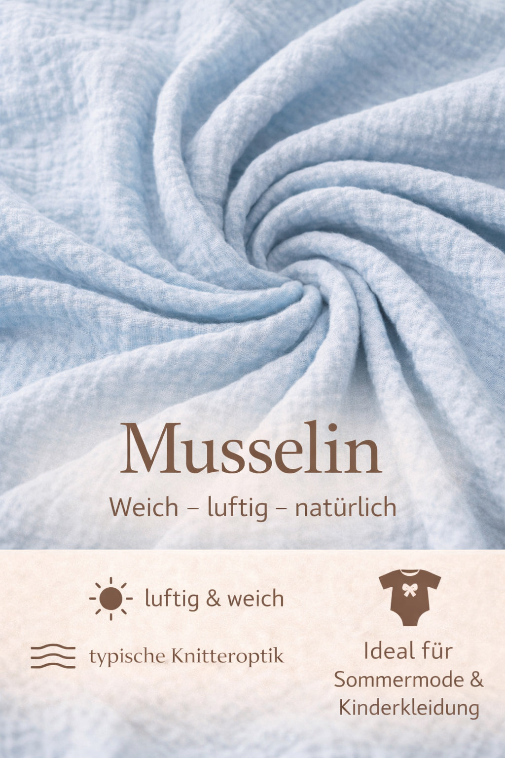 Musselin – Eigenschaften, Herkunft und Verwendung