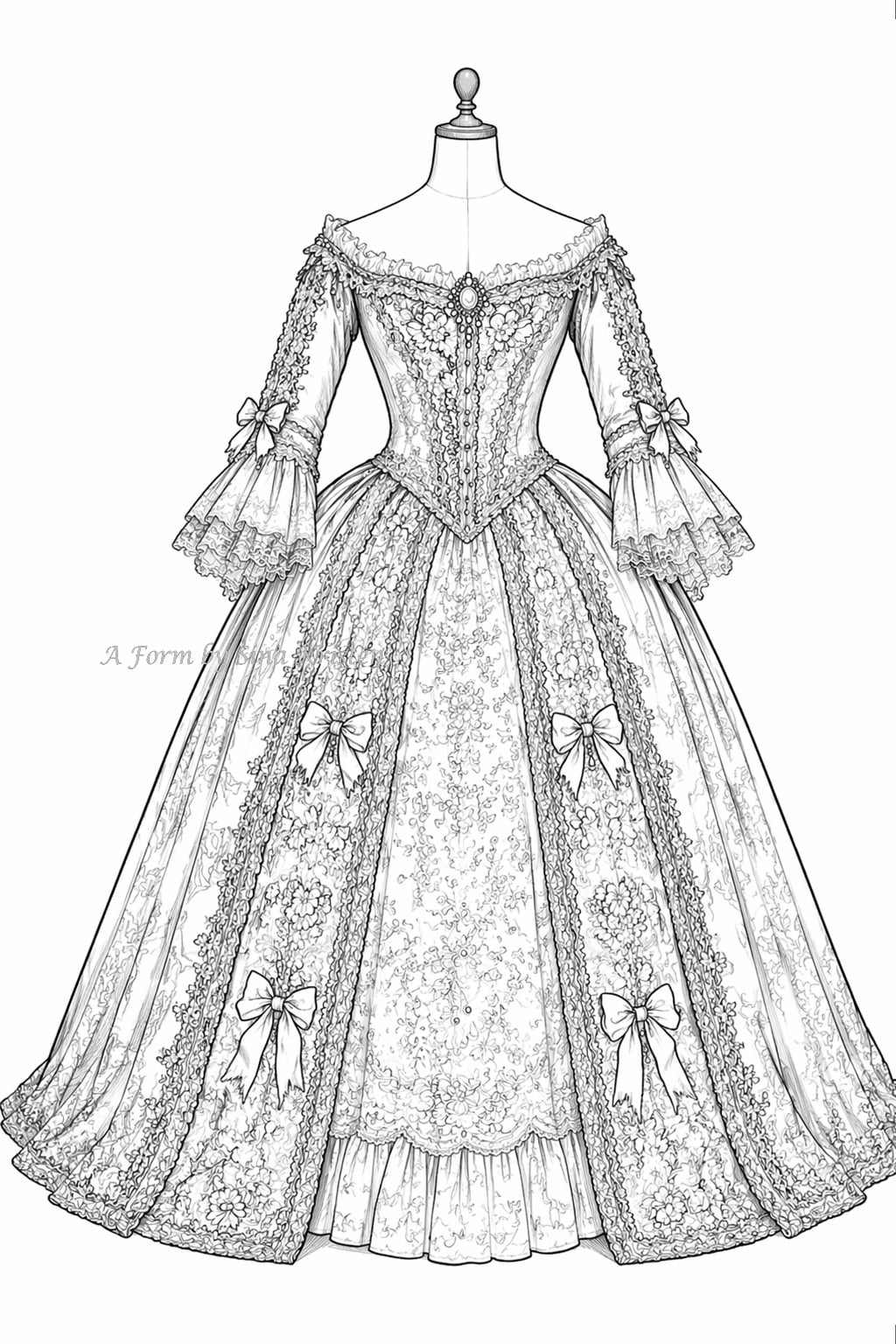 Die Geschichte hinter dem Kleid Nr.5: Barock, ca. 1660–1715, Frankreich