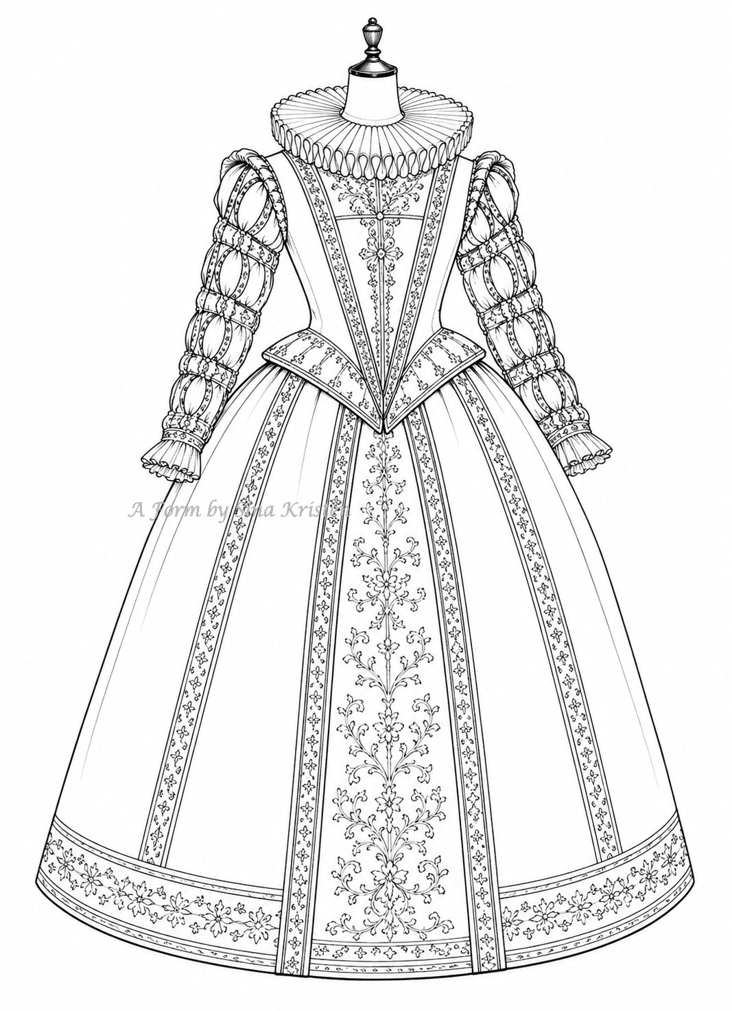 Die Geschichte hinter dem Kleid / Nr.31 / Spanische Renaissance