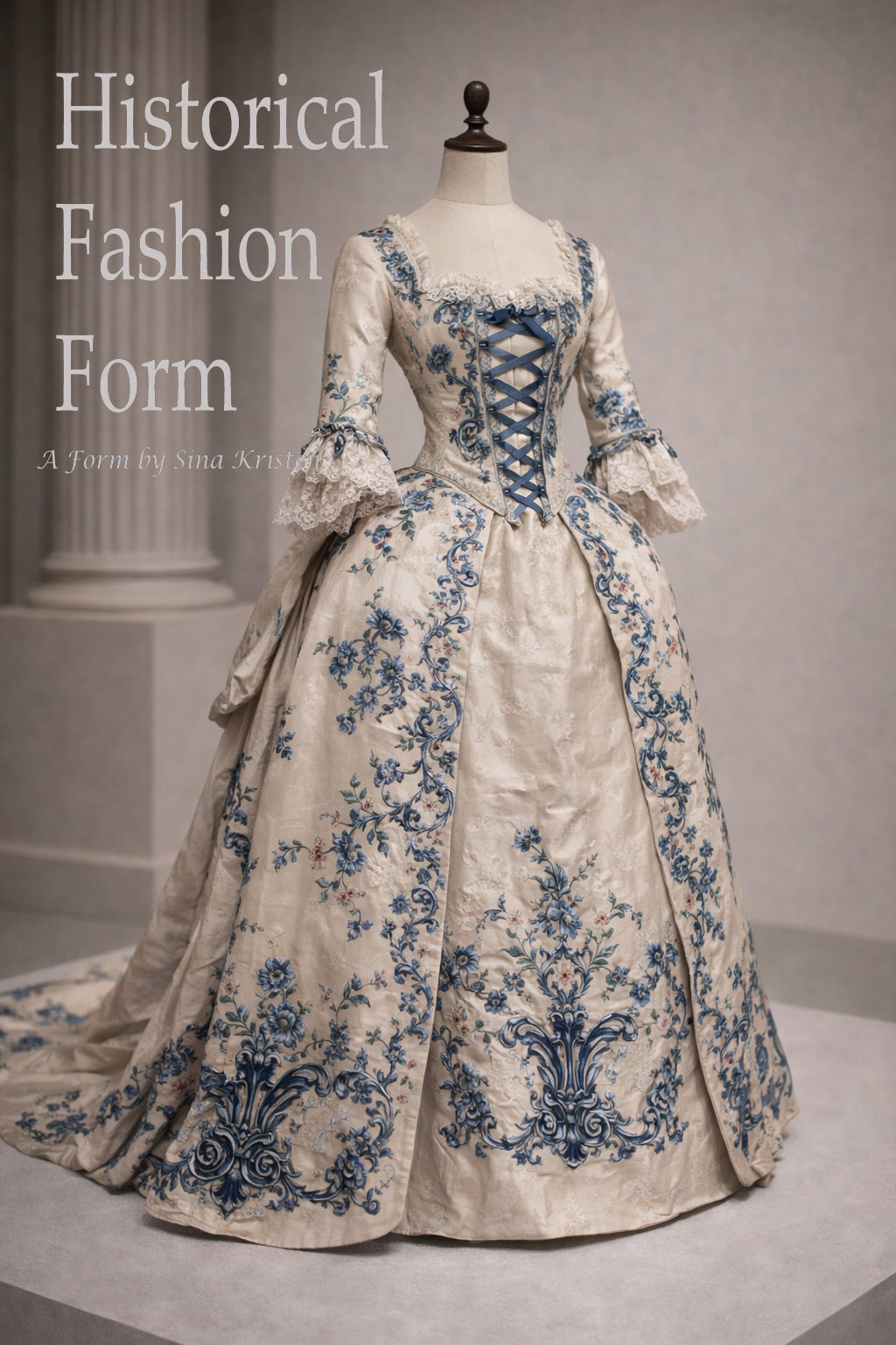 Die Geschichte hinter dem Kleid  Rokoko, ca. 1745–1765, Mitteleuropa – Eine Formstudie