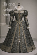 Die Geschichte hinter dem Kleid /Nr.6 Höfisches Repräsentationskleid der späten Renaissance