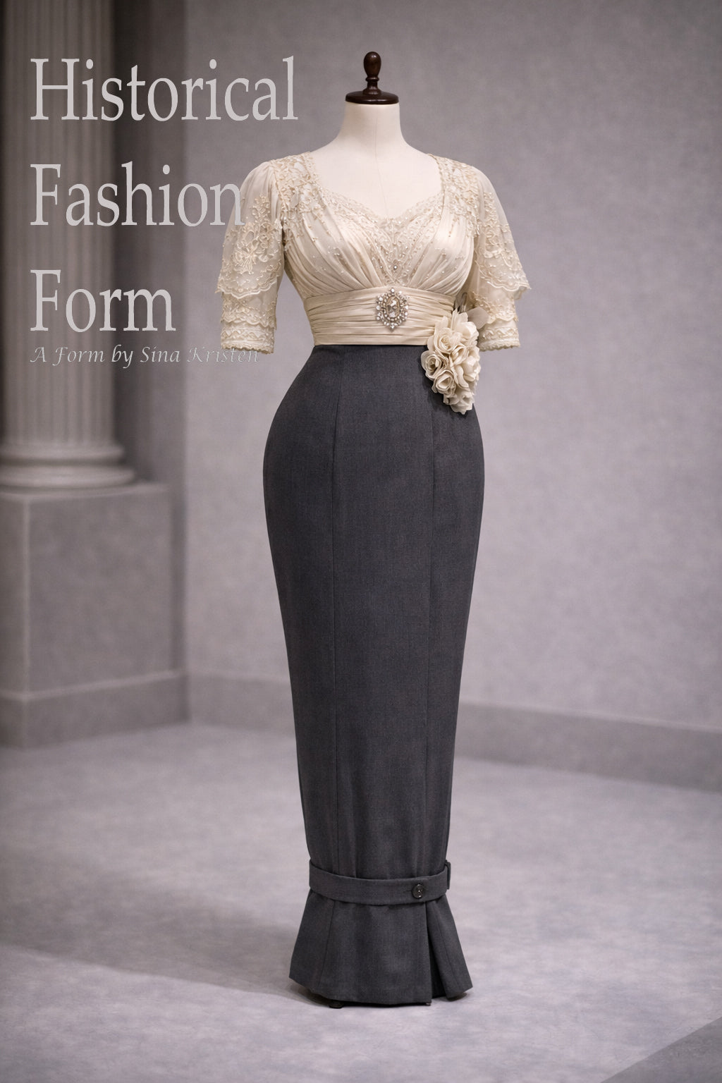 Die Geschichte hinter dem Kleid /Nr.8 Der Humpelrock,eine kurzlebige Modeerscheinung der Jahre ca. 1908–1914