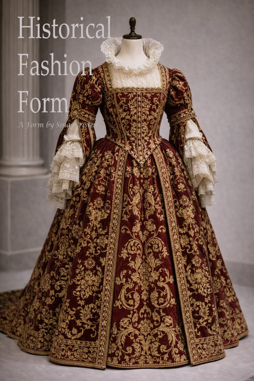 Die Geschichte hinter dem Kleid /Nr.9 Venezianisches Kleid, ca. 1560