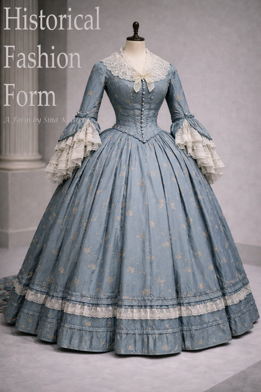 Die Geschichte hinter dem Kleid /Nr.10 England, um 1850 – Viktorianisches Tageskleid