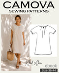 Schnittmuster Kleid Alma | Damenkleid Gr. 36–44 | PDF Nähanleitung zum Download