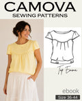 Top Emma – Schnittmuster Damen Top | Größen 34–52 | PDF Nähanleitung