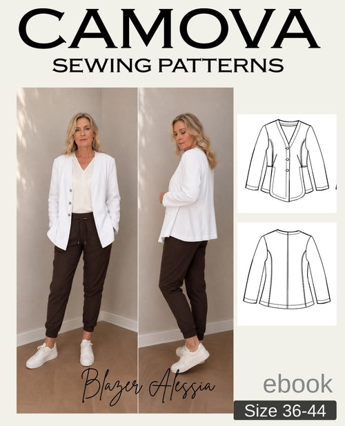 Blazer Alessia | PDF Sewing Pattern Women | Sizes 36–44