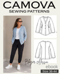 Blazer Alessia | PDF Sewing Pattern Women | Sizes 36–44