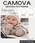 Sewing pattern baby mittens / gloves | Size 3–18 months | PDF