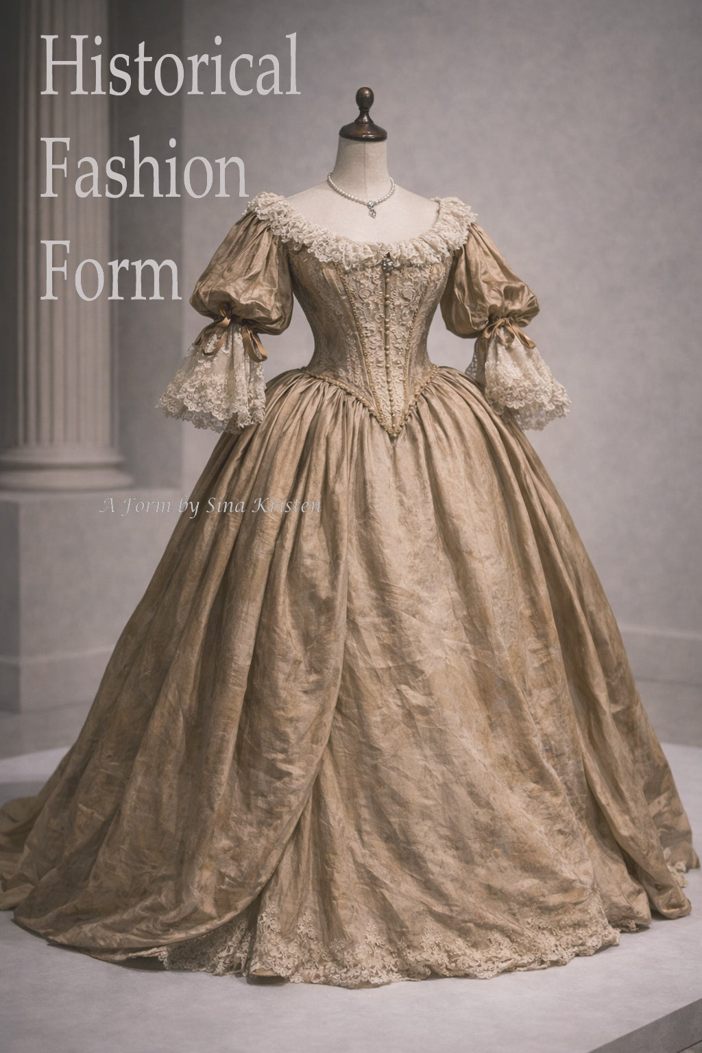 Die Geschichte hinter dem Kleid /Nr.1 Früher Barock, ca. 1635, Westeuropa