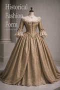 Die Geschichte hinter dem Kleid /Nr.1 Früher Barock, ca. 1635, Westeuropa