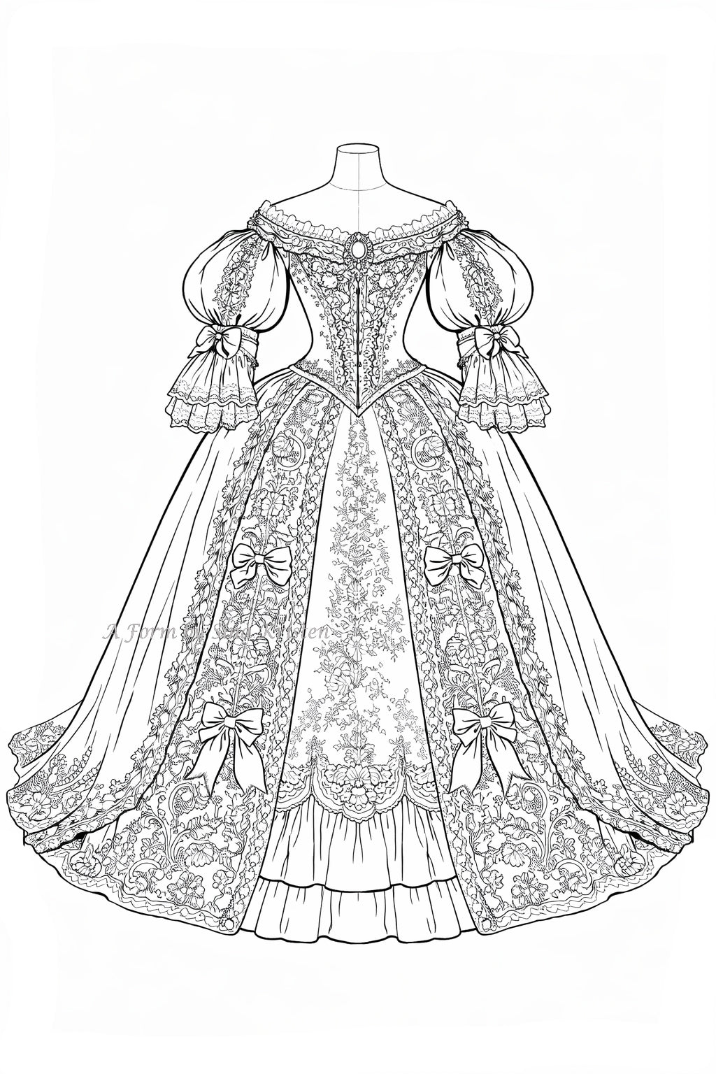 Die Geschichte hinter dem Kleid Nr.5: Barock, ca. 1660–1715, Frankreich