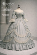 Die Geschichte hinter dem Kleid /Nr.12 Early Victorian – Crinoline Silhouette ca. 1855–1865