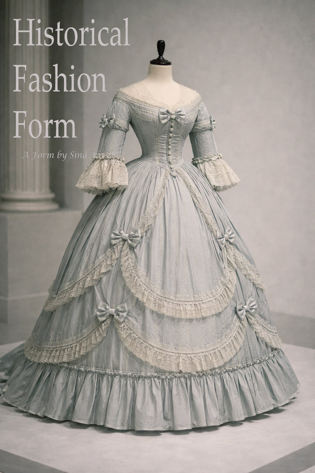 Die Geschichte hinter dem Kleid /Nr.12 Early Victorian – Crinoline Silhouette ca. 1855–1865